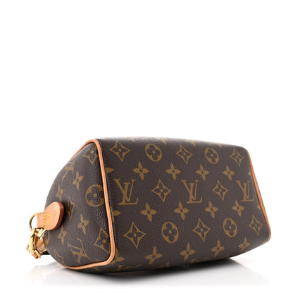 Louis Vuitton Monogram Speedy Bandouliere 20 Black 4 of 9