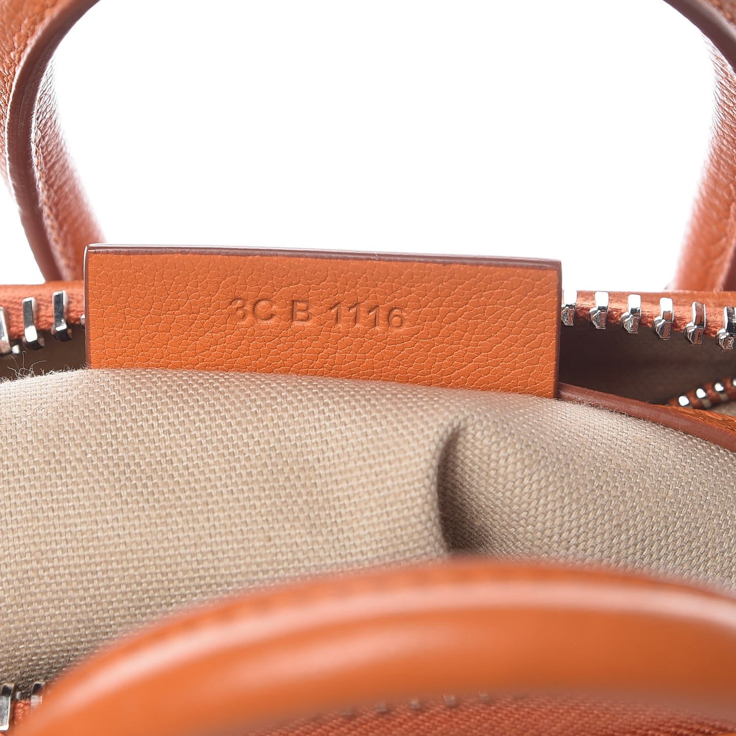 Sugar Goatskin Mini Antigona Rust