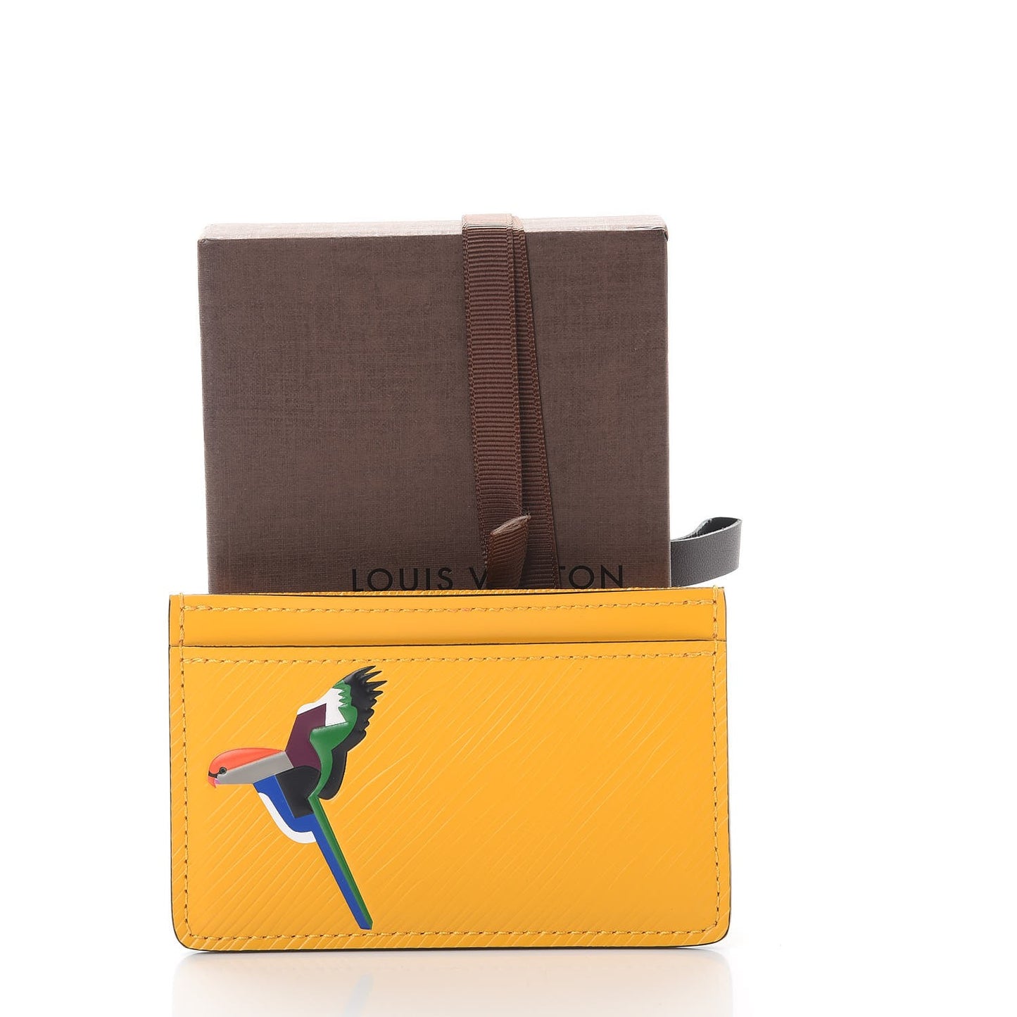 Epi Early Bird Card Holder Jonquille