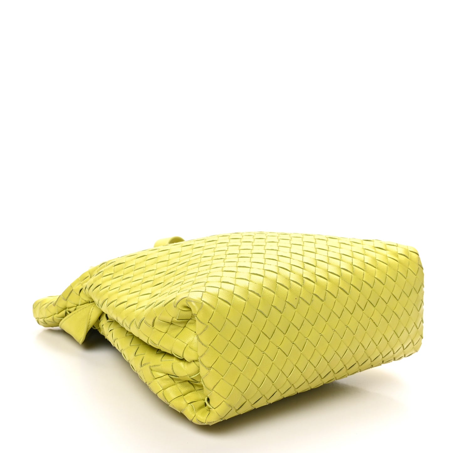 Nappa Intrecciato The Fold Crossbody Kiwi