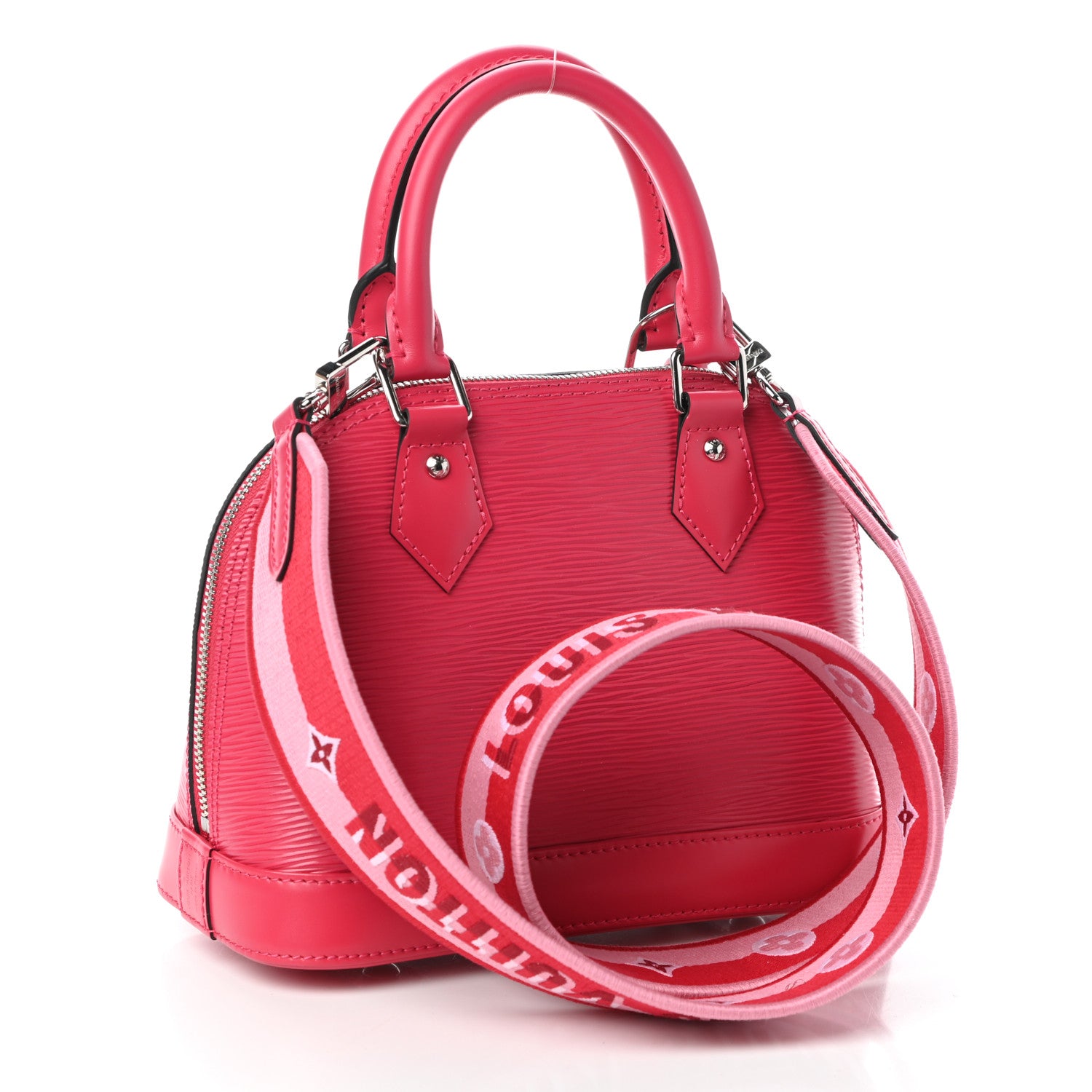 Louis Vuitton Epi Jacquard Alma BB Rose Pondicherry 3 of 8