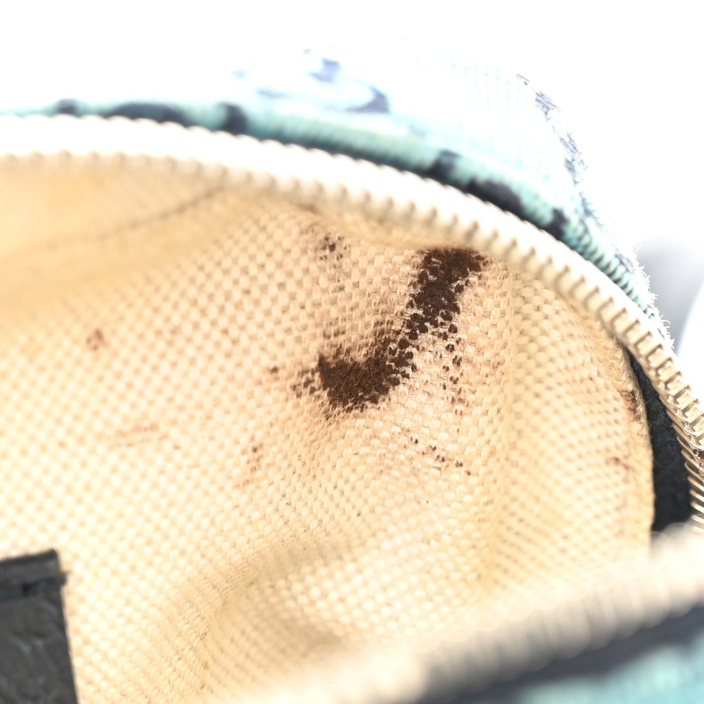 Monogram Multicolor Mini Retro Interlocking G Messenger Blue Rainbow Light Blue