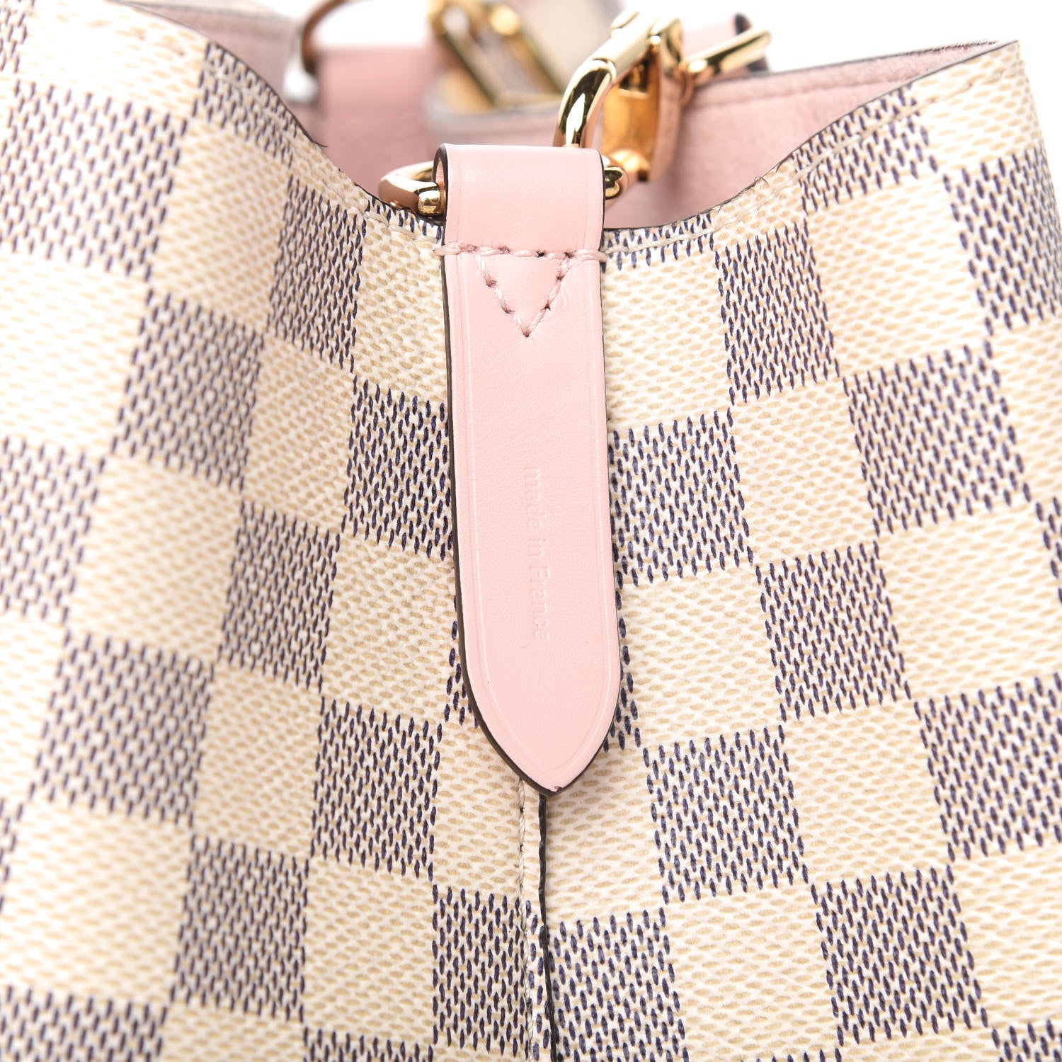 Louis Vuitton Damier Azur Neonoe MM Eau De Rose 9 of 10