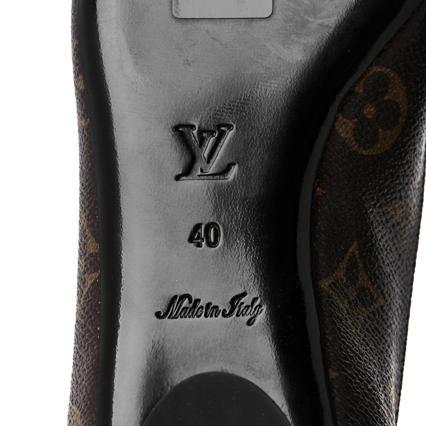 Monogram Inspired Ballerina Flats 40