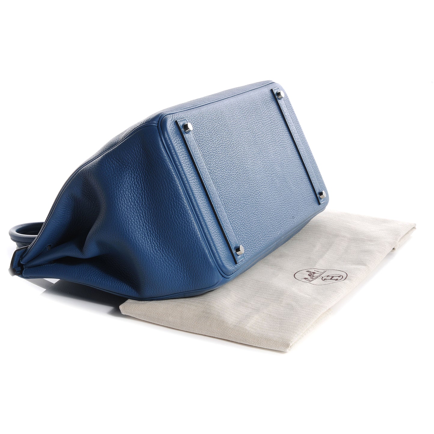 Togo Birkin 40 Bleu De Galice