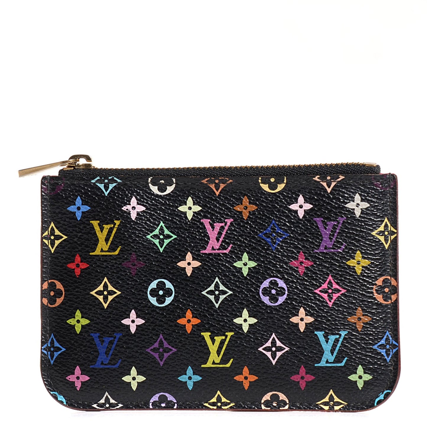 Monogram Multicolor Key Pouch Black Grenade