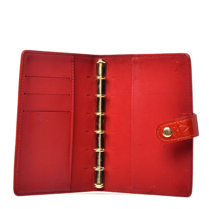 Louis Vuitton Vernis Small Ring Agenda Cover Pomme D'Amour 5 of 7