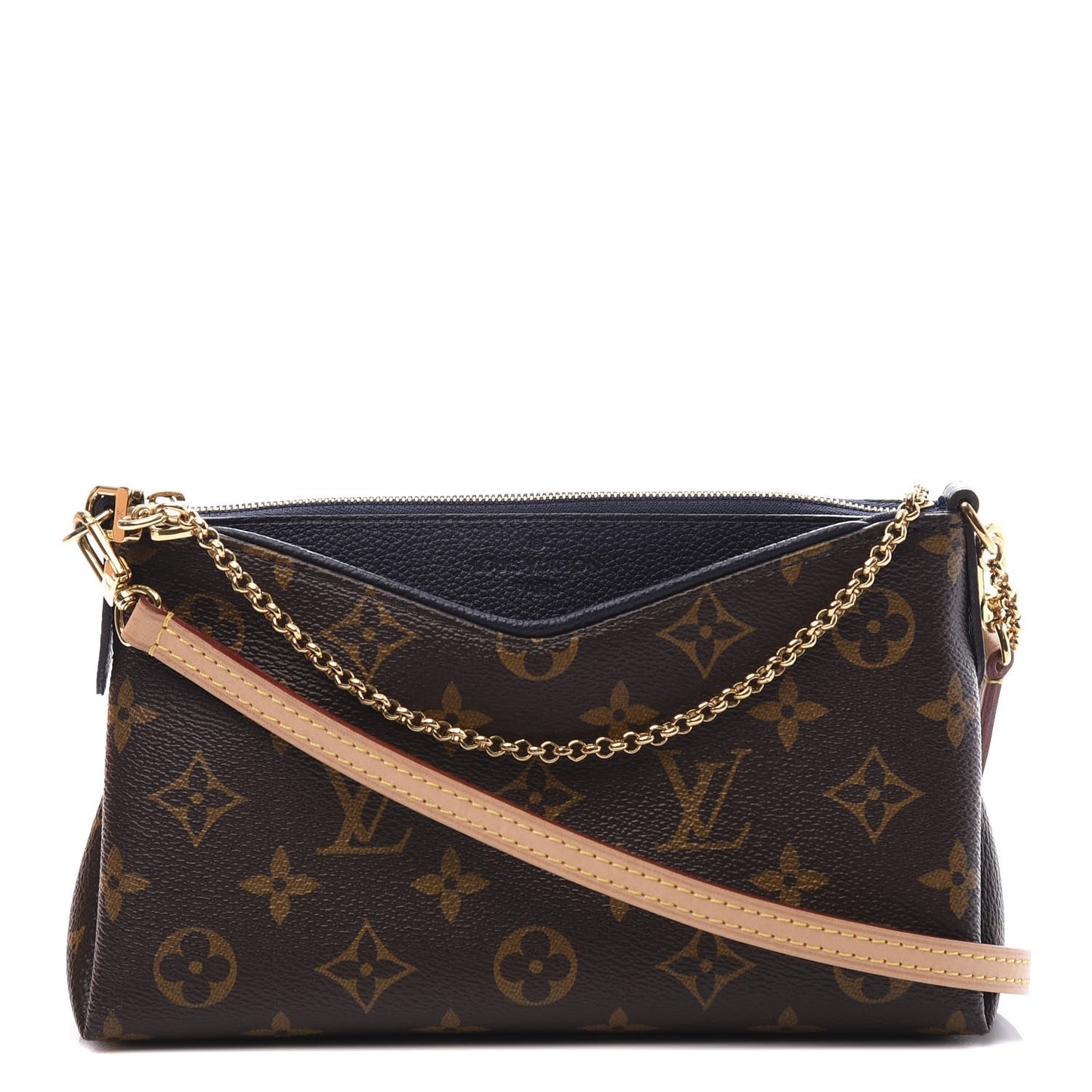 Monogram Pallas Clutch Blue Marine