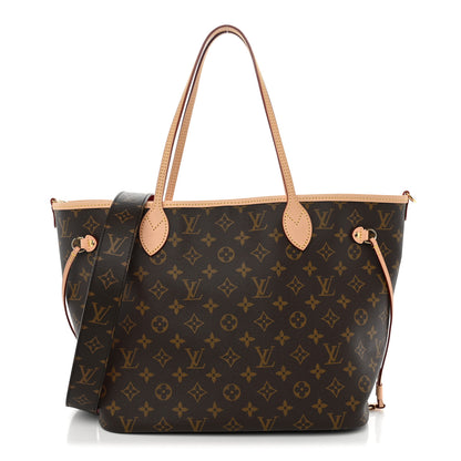 Louis Vuitton Monogram Inside Out Neverfull Bandouliere MM Rose Pondichery 1 of 11