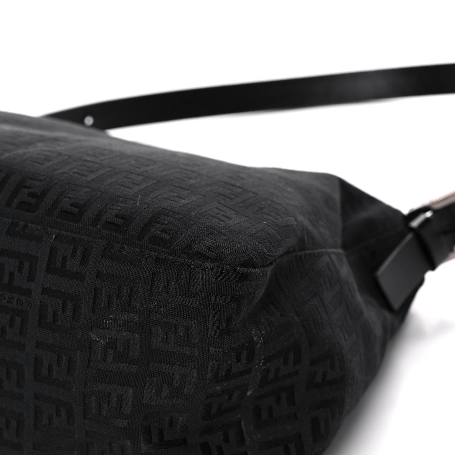 Fendi Zucchino Mama Baguette Black 11 of 15