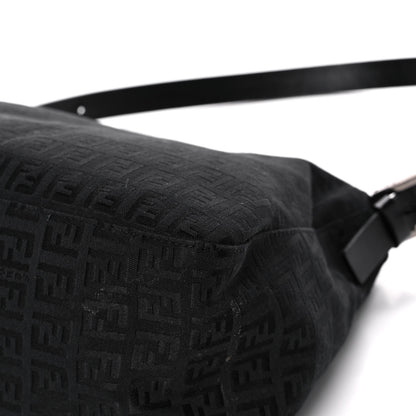 Fendi Zucchino Mama Baguette Black 11 of 15