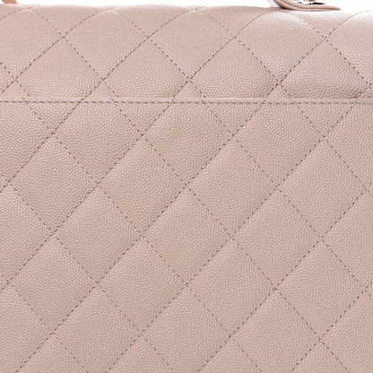 Chanel Caviar Quilted Large Business Affinity Flap Beige 9 of 12