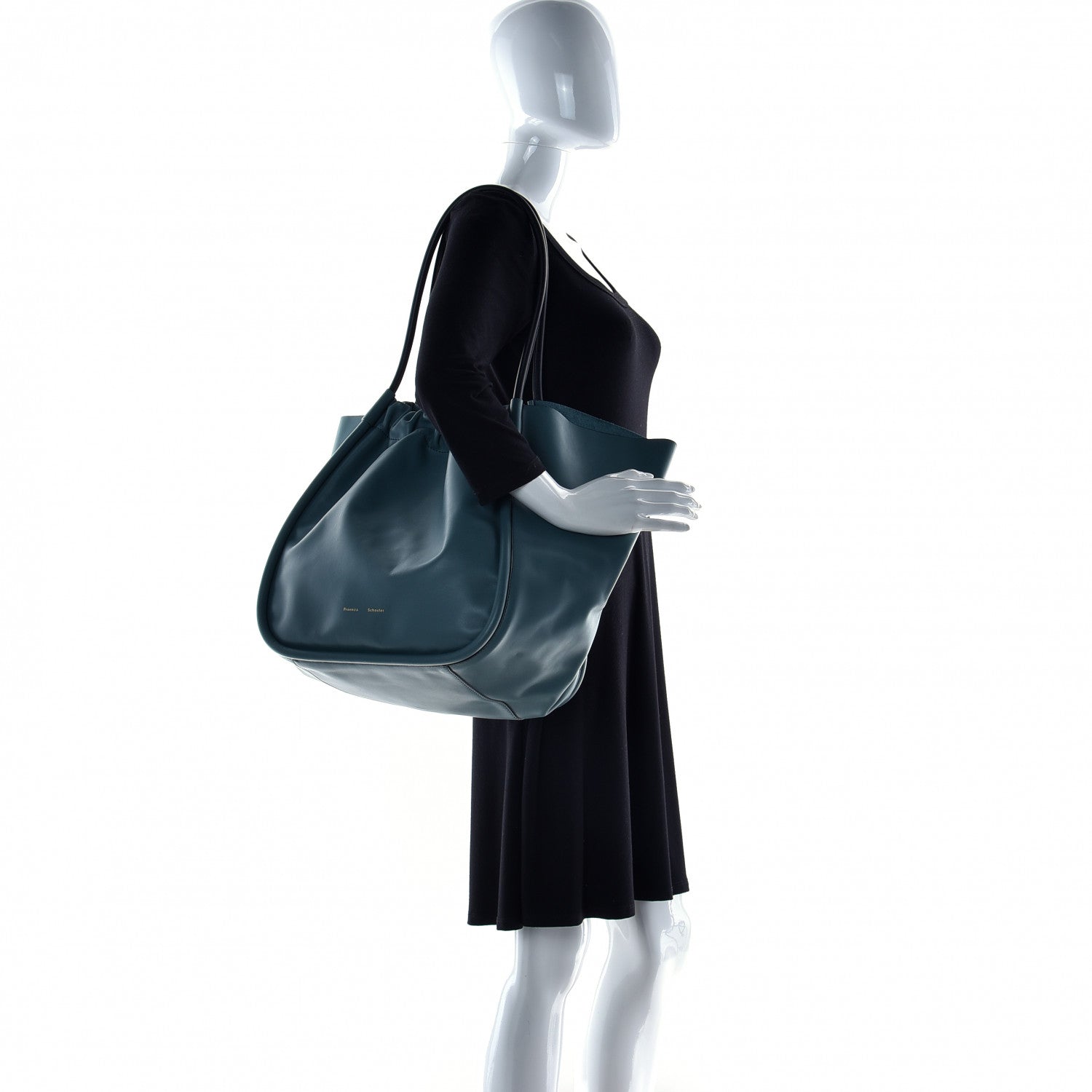 Proenza Schouler Calfskin XL Ruched Tote Orion 2 of 9