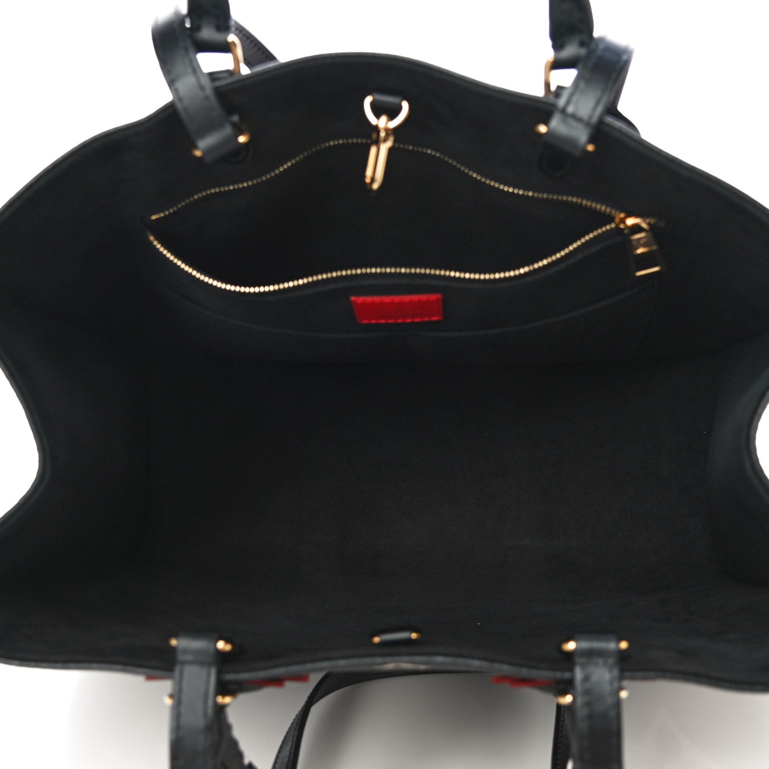 Louis Vuitton Empreinte Monogram Giant Crafty Onthego GM Black Creme 5 of 9