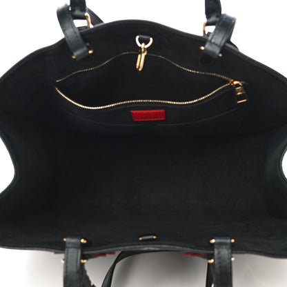 Louis Vuitton Empreinte Monogram Giant Crafty Onthego GM Black Creme 5 of 9