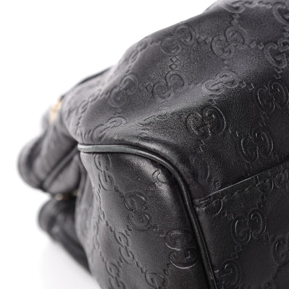 Gucci Guccissima Medium Sukey Tote Black 12 of 15