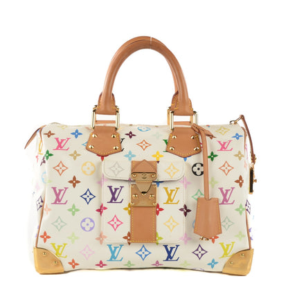 Louis Vuitton Monogram Multicolor Speedy 30 White 1 of 7