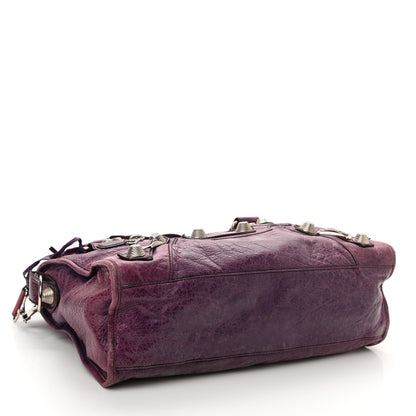 Balenciaga Agneau Giant 21 Silver Hardware City Murier 4 of 16
