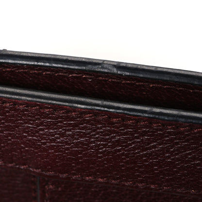 Gucci Calfskin GG Web Small Ophidia Chain Shoulder Bag Vintage Bordeaux 11 of 11