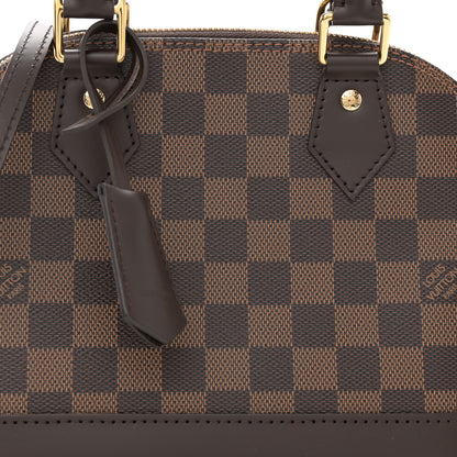 Louis Vuitton Damier Ebene Alma BB 8 of 10