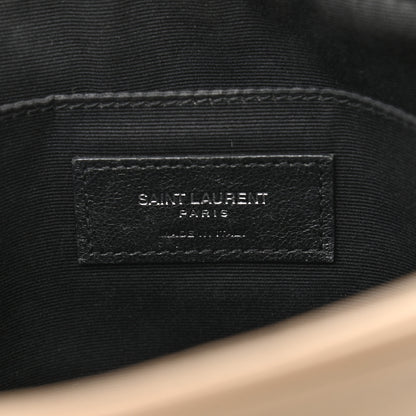 Saint Laurent Lambskin Monogram Small Lou Camera Bag Dark Beige 6 of 12