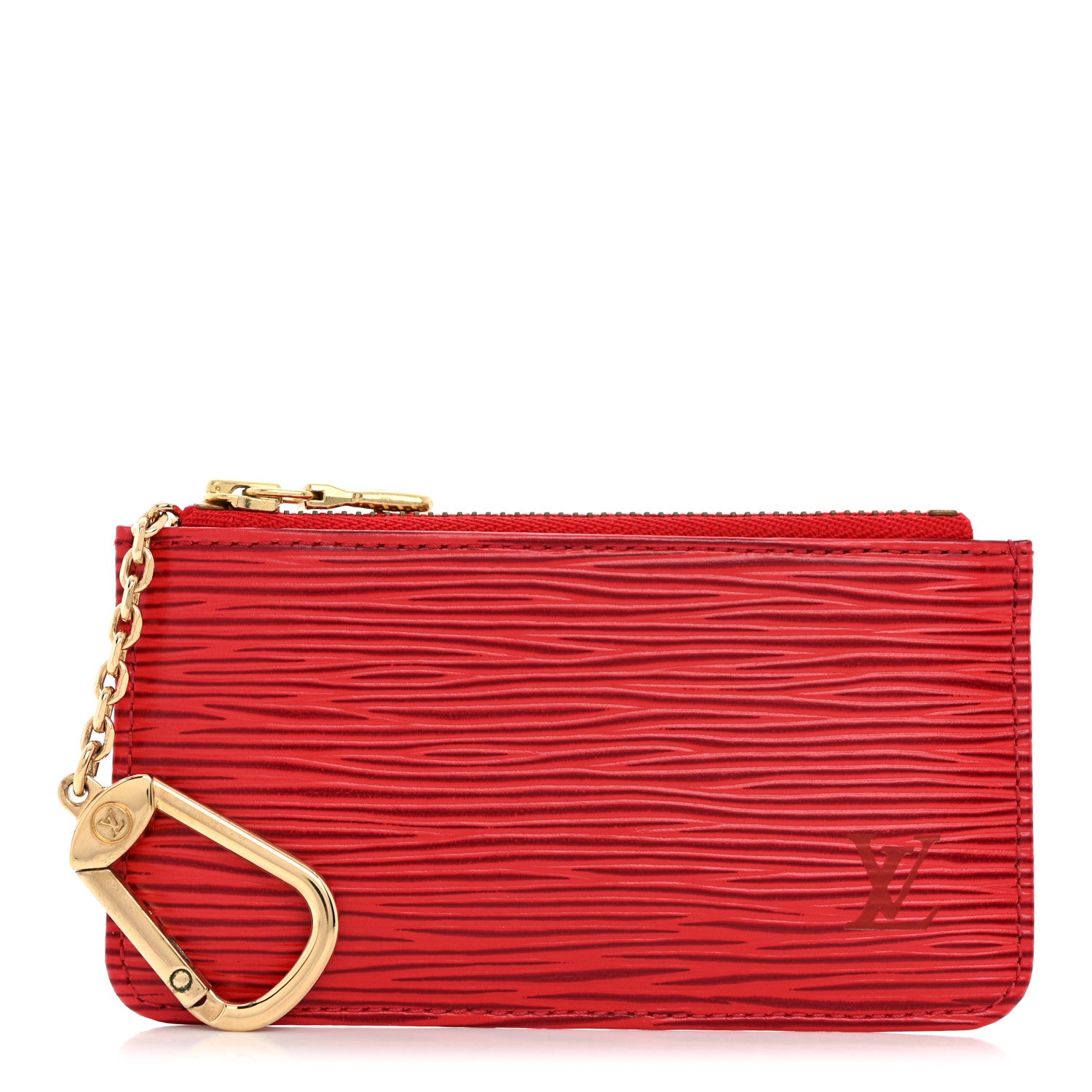Louis Vuitton Epi Key Pouch Castillan Red 1 of 6