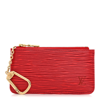 Louis Vuitton Epi Key Pouch Castillan Red 1 of 6