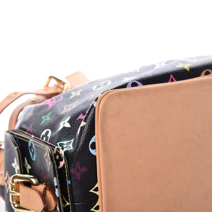 Louis Vuitton Monogram Multicolor Petit Noe Black 10 of 17