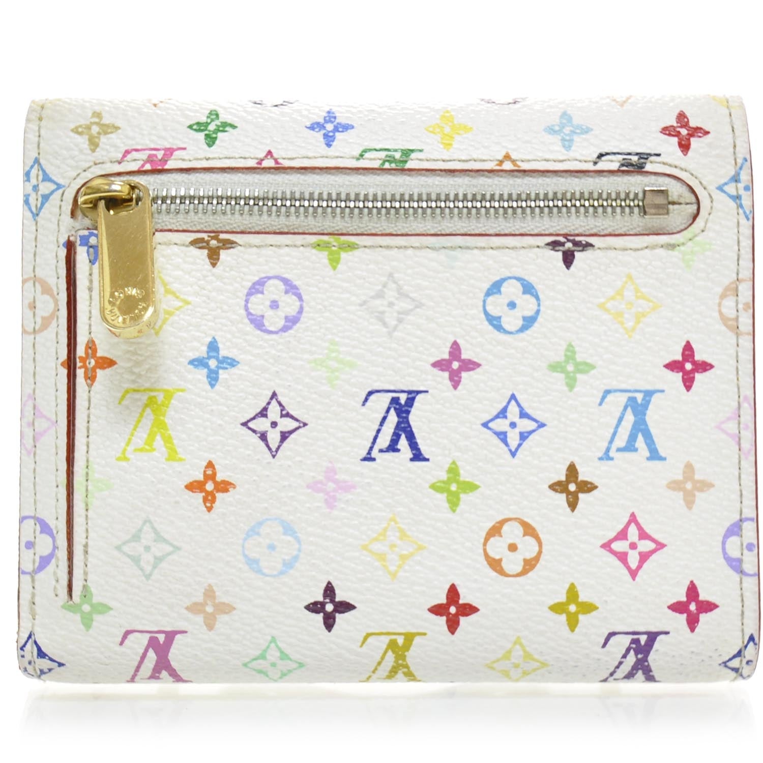 Louis Vuitton Monogram Multicolor Koala Wallet White 2 of 8