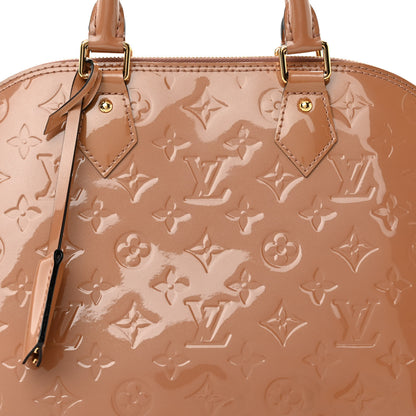 Louis Vuitton Vernis Alma PM Rose Velours 8 of 13