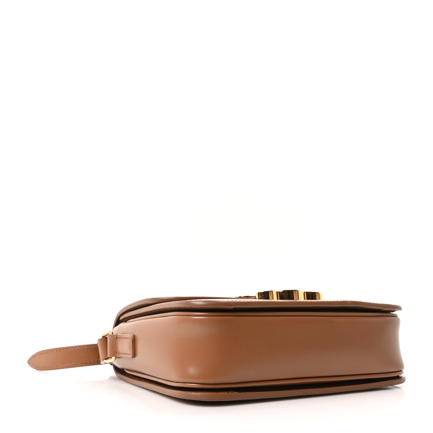 Celine Shiny Calfskin Teen Triomphe Bronze 3 of 10