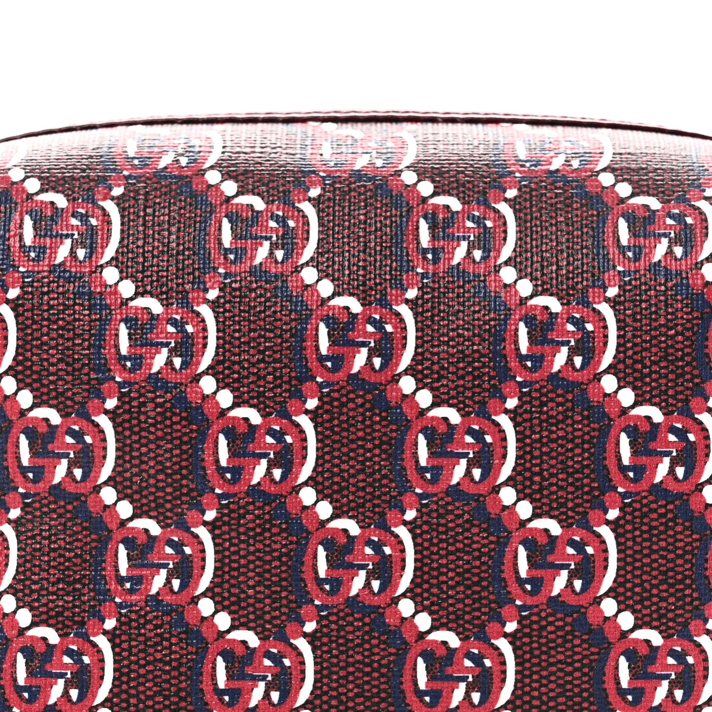 GG Supreme Shadow Toiletry Pouch Rosso Ancora Red
