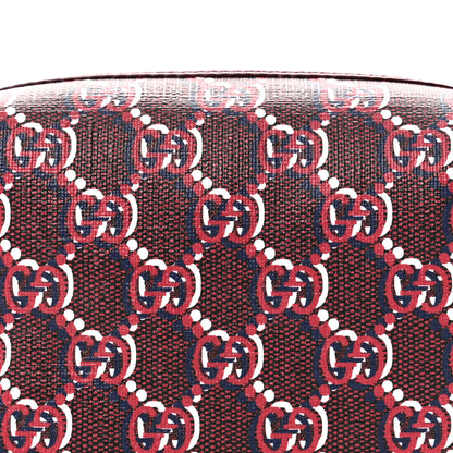 Gucci GG Supreme Shadow Toiletry Pouch Rosso Ancora Red 7 of 7