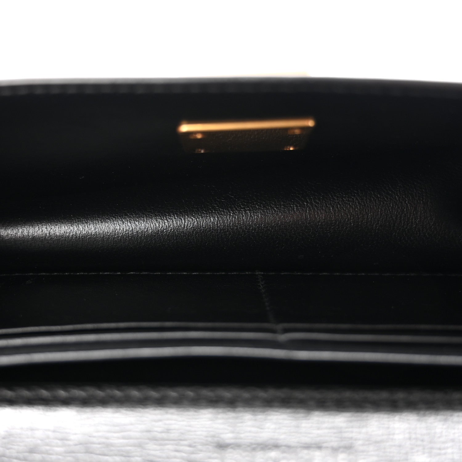 Balenciaga Calfskin Stripe Embossed Gossip Chain Bag XS Black 5 of 9