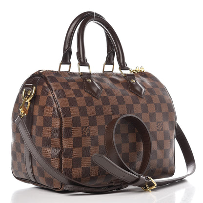 Louis Vuitton Damier Ebene Speedy Bandouliere 25 4 of 8