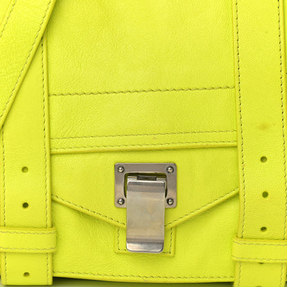 Proenza Schouler Lambskin PS1 Mini Pouch Messenger Sulfur 9 of 15