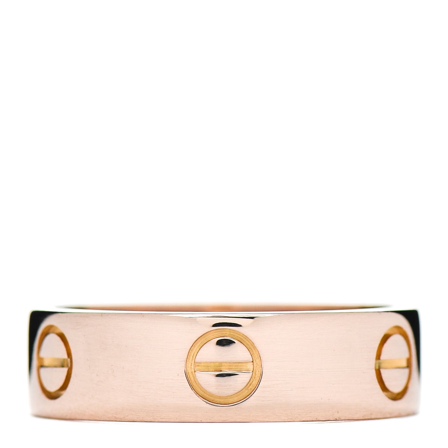 18K Pink Gold 5.5mm LOVE Ring 58 8.5