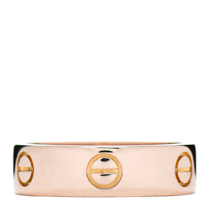 Cartier 18K Pink Gold 5.5mm LOVE Ring 58 8.5 3 of 4