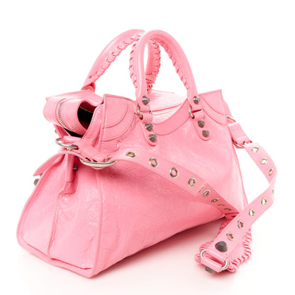 Balenciaga Agneau Arena Neo Cagole City Handbag Sweet Pink 4 of 11