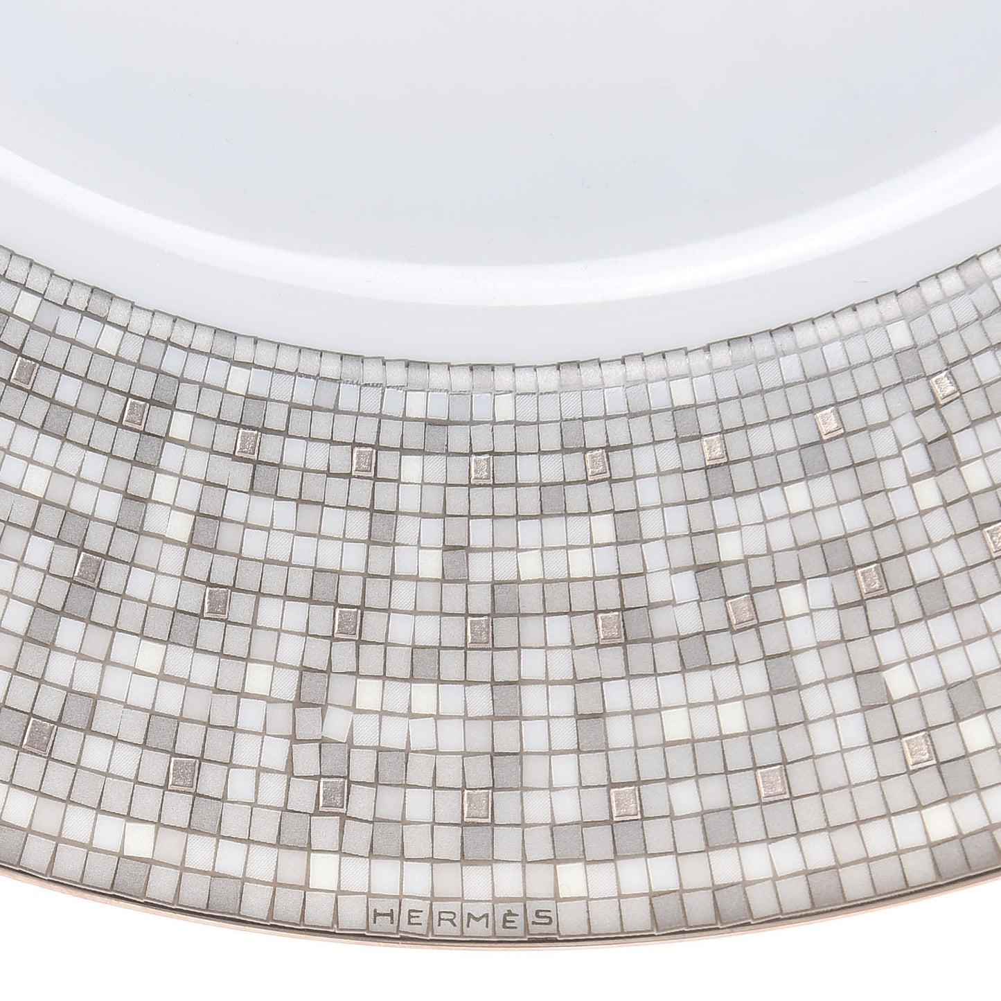Porcelain Mosaique Au 24 Platine Dinner Plate Set of 2