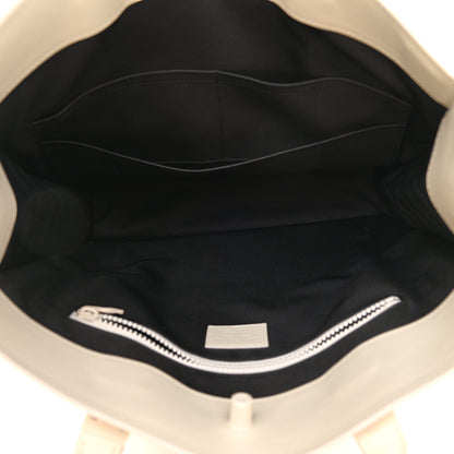 Louis Vuitton Taurillon Monogram Sac Plat Powder White 5 of 11