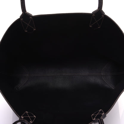 Gucci Calfskin GG Supreme Monogram Medium Reversible Tote Black 5 of 11
