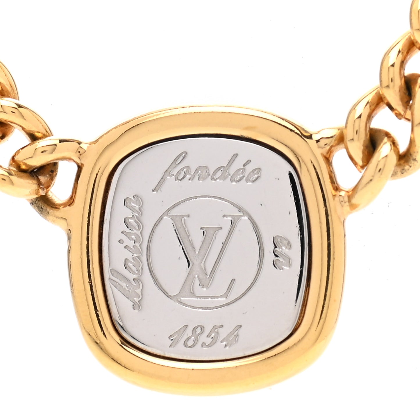 LV ID Chain Necklace