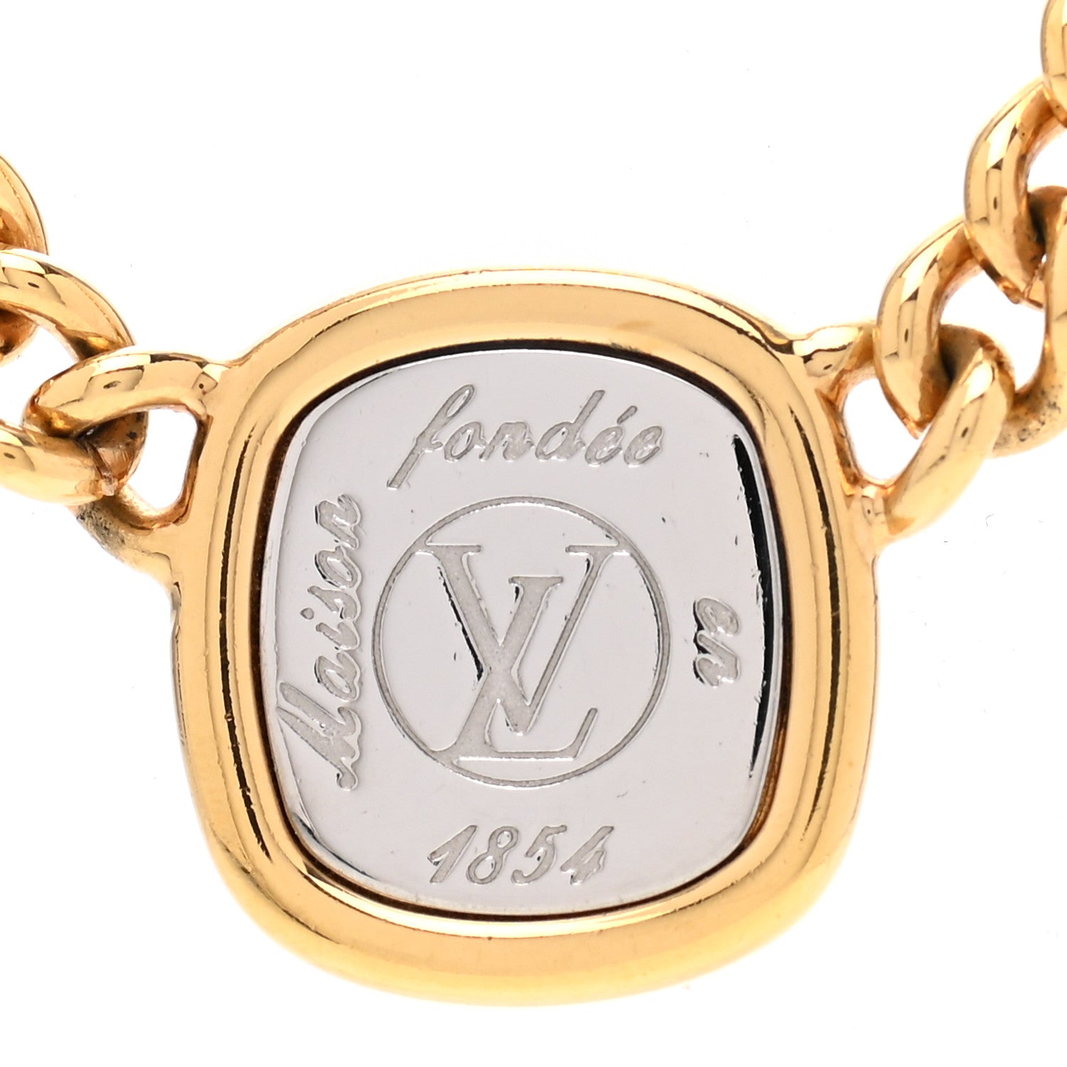 Louis Vuitton LV ID Chain Necklace 5 of 6