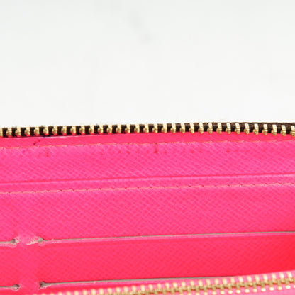 Louis Vuitton Monogram Graffiti Zippy Wallet Fuchsia 8 of 13