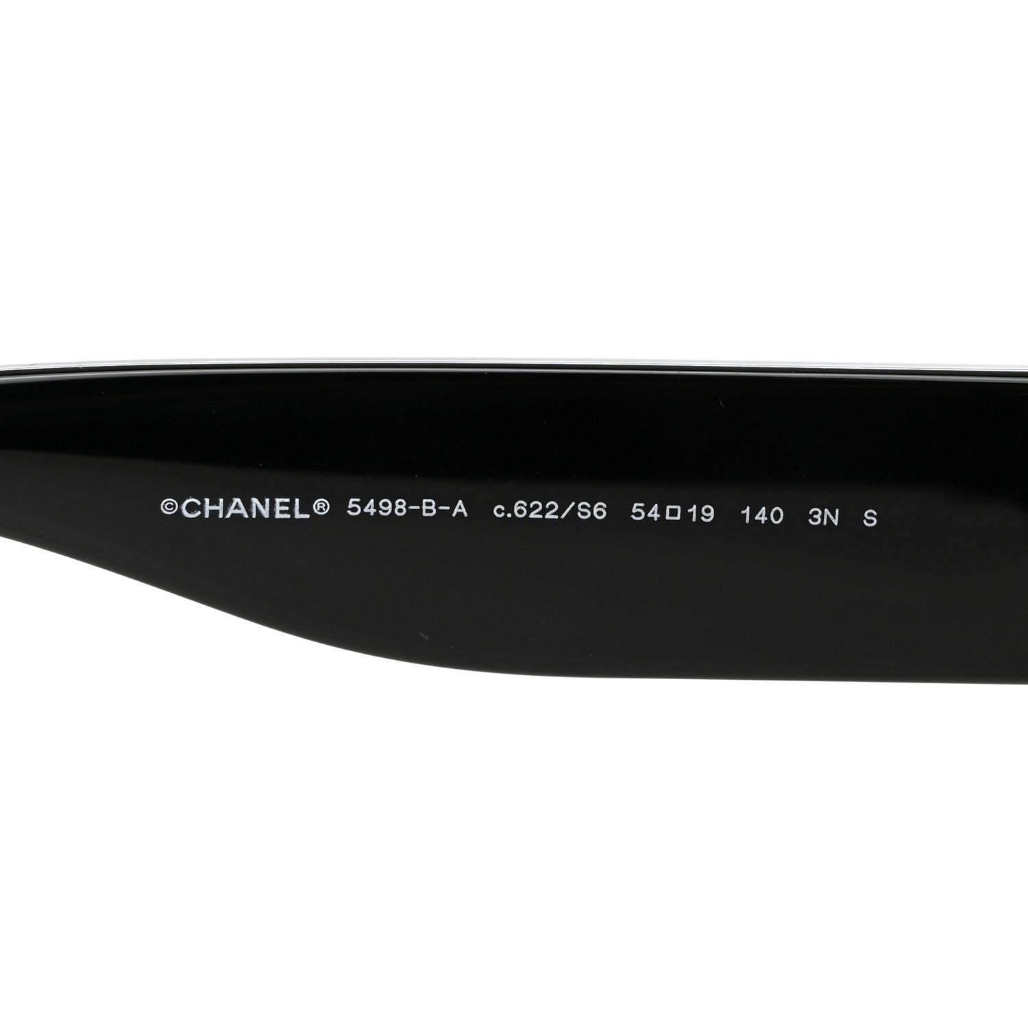 Chanel Acetate Sunglasses 5498-B-A Black 5 of 8