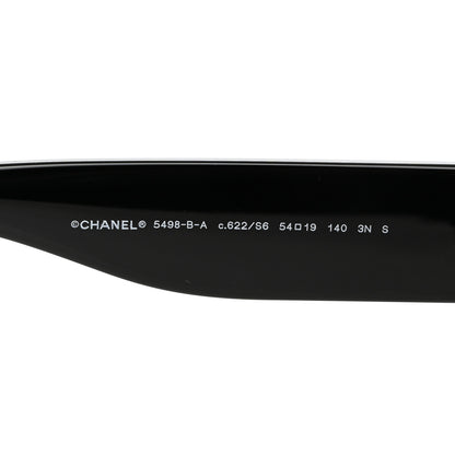 Chanel Acetate Sunglasses 5498-B-A Black 5 of 8
