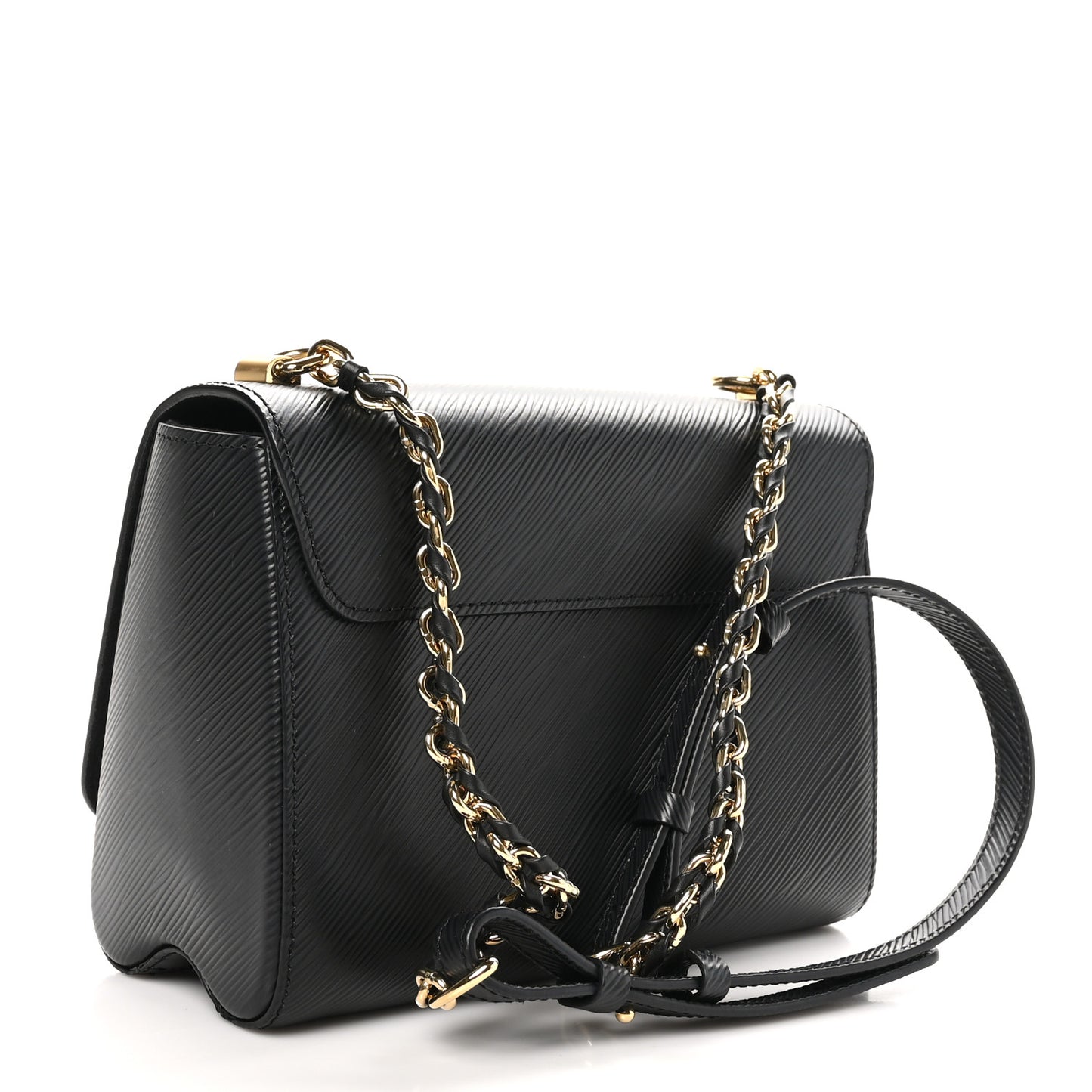 Epi Twist Shoulder Bag MM Black