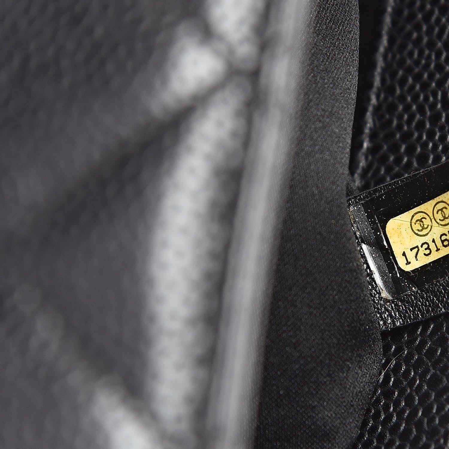 Chanel Caviar Quilted Grand Shopping Tote GST Black 7 of 10