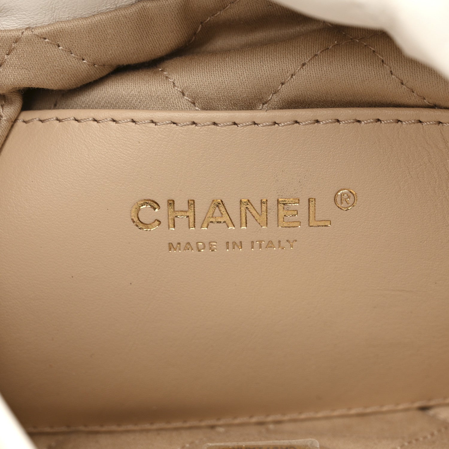 Chanel Shiny Calfskin Quilted Mini Chanel 22 White 6 of 11
